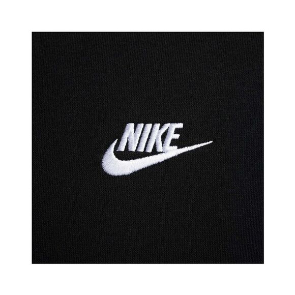 Nike Unisex Adult Sportswear Club Hoodie / Black/White